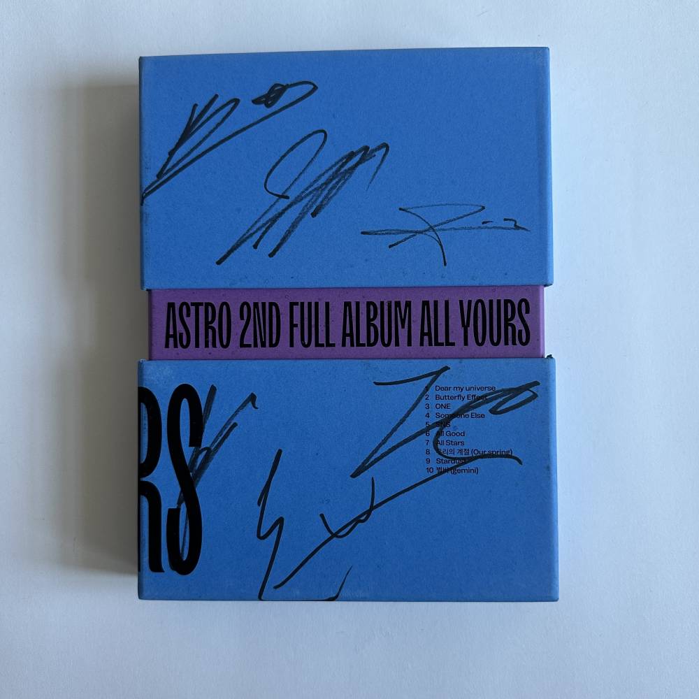 ASTRO 2ndフルアルバム ALL YOURS サイン入り ASTRO SIGNED 2ND FULL ALBUM 'ALL YOURS' - ME VERSION